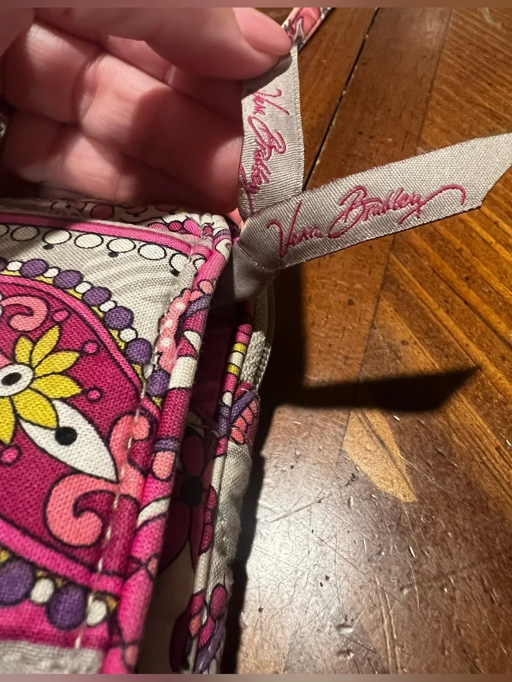Vera Bradley Mini Hipster Crossbody Bag Retired Pattern Paisley Meets Plaid